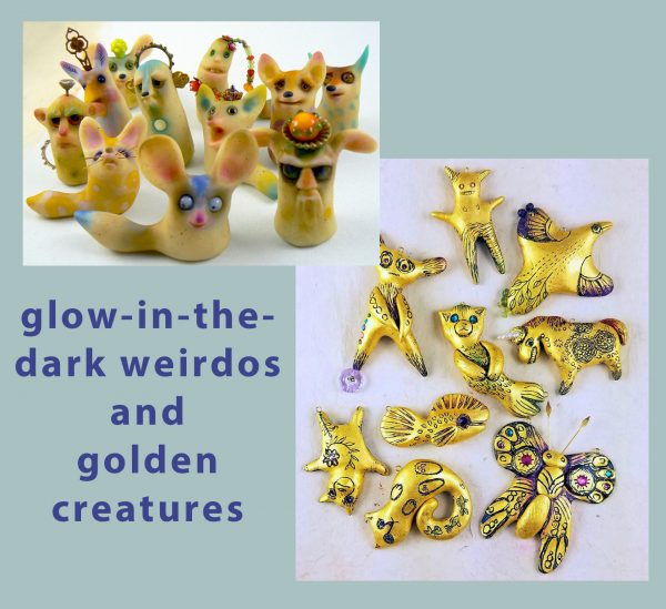 Glow-in-the-dark Weirdos and Golden Creatures with Christi Friesen
